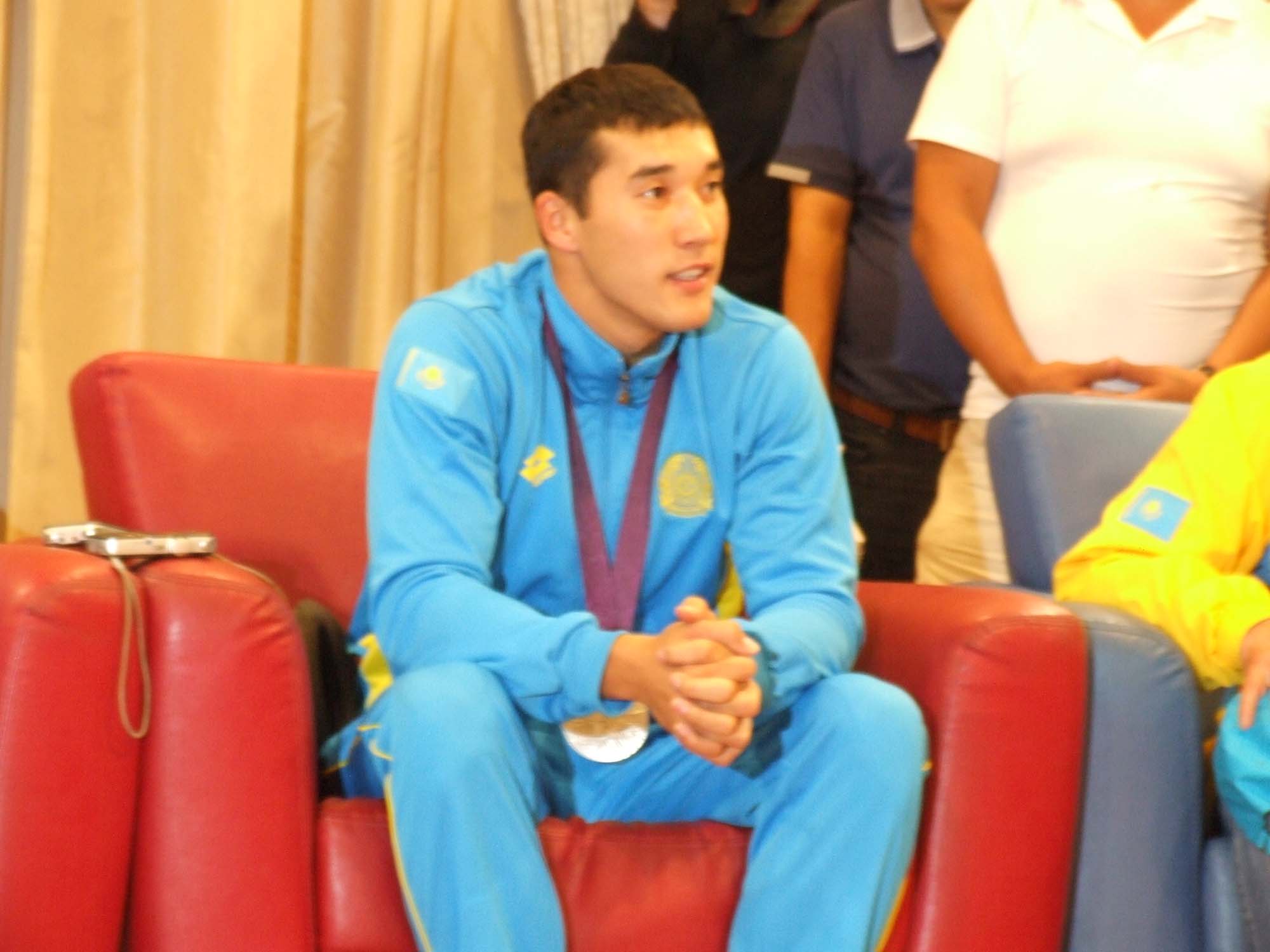 Серебряный призер Олимпиады-2012 Адильбек Ниязымбетов